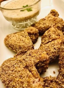 KETO PARMESAN-CRUSTED CHICKEN WINGS