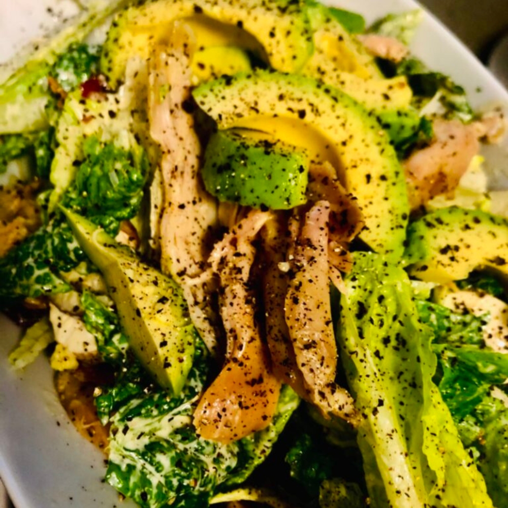 KETO LAZY CHICKEN CAESAR - KETO LOW-CARB SHARI MAC