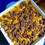 KETO TUNA-CHEDDAR PASTA CASSEROLE