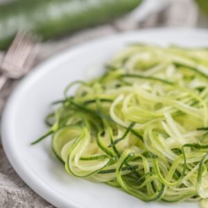Zoodles for Keto Zoodle Caprese Salad