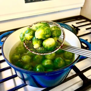 Smashed Brussels Sprouts