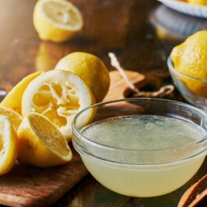 Fresh lemon juice
