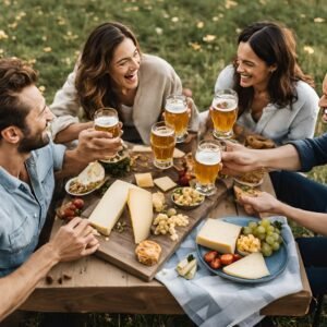 Entertaining with non alcoholic beer