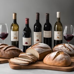 non alcoholic wine and low-carb sourdough tasting