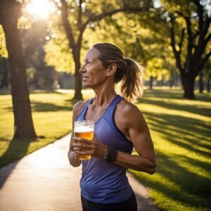 hydrating with non alcoholic beer