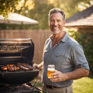 BBQ with non alcoholic beer