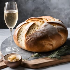 non alcoholic wine and low carb sourdough