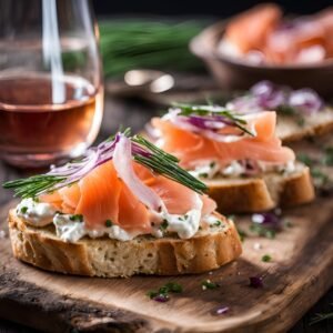 non alcoholic wine with low carb sourdough