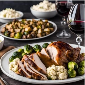 Thanksgiving with non alcoholic wine