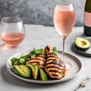 Keto and non alcoholic sparkling wine